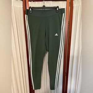 Adidas Green Leggings 2X